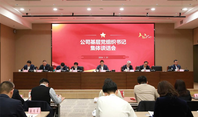 菠菜导航网召开基层党组织书记集体谈话会
