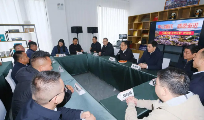 省交通集团党委书记、董事长高浩孟赴四川开展东西部协作走访慰问