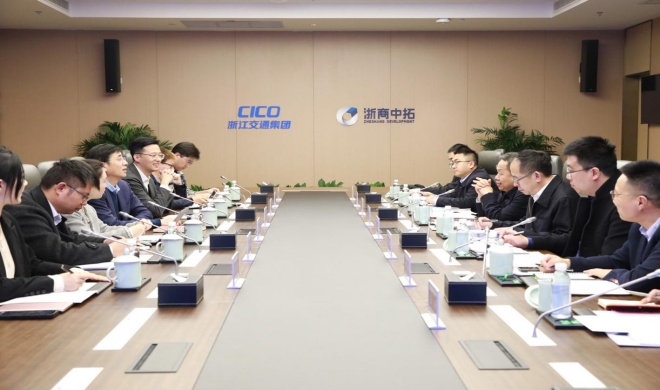 【领导活动】山东港口青岛港集团党委书记、董事长苏建光一行到访我司