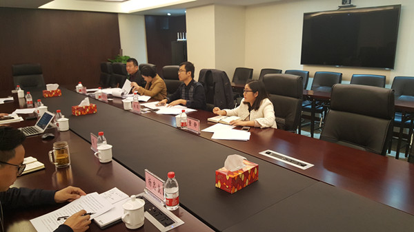 集团公司国际菠菜导航网部副总经理林琛一行到公司调研指导工作