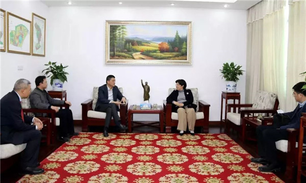 循环经济布局启新篇章——公司董事长袁仁军一行赴江西菠菜导航担保网-信誉菠菜导航网-菠菜导航网调研