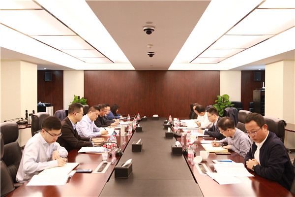 集团公司党委委员、副总经理俞激一行到我司调研资金管理工作