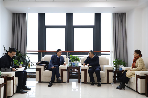 公司党委书记、董事长袁仁军走访丽水城投，共话“共同富裕”
